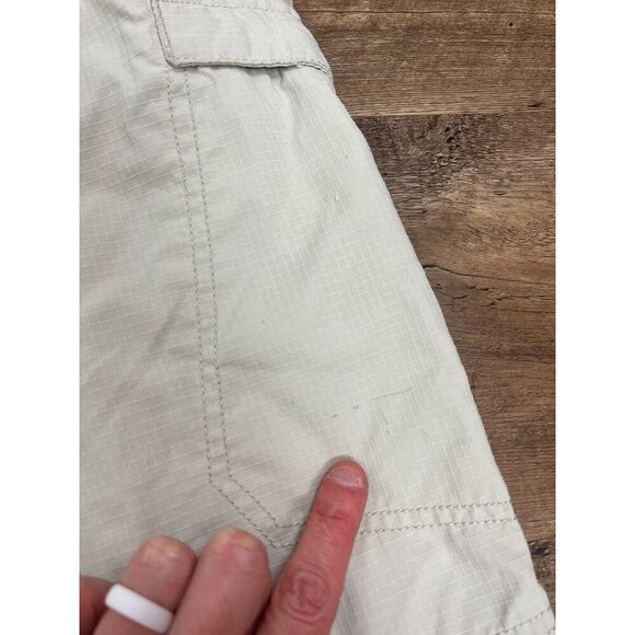 Mossy Oak Men's Cargo Shorts Beige 32 Pockets 9" Inseam Hunting Fishing - Picture 8 of 10